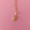 Collar de osito y estrella