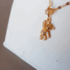 Collar de osito y estrella